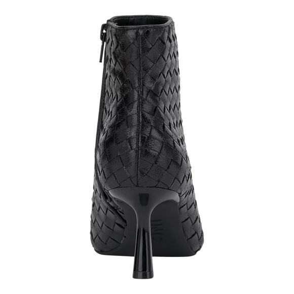INC Women's Raisie Woven Dress Booties Black Size 10 - Picture 3 of 5